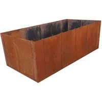 EdelrostPassion Hochbeet, Edelrost, Metall, Höhe:50cm, Länge:150 - 400cm, Tiefe:60 - 120cm
