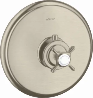 Hansgrohe Thermostat Unterputz Axor Montreux Fertigset brushed nickel, 16810820 16810820