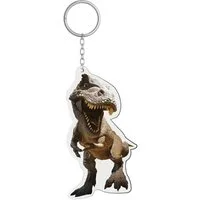 Roth Schlüsselanhänger ReflActions Schlüsselanhänger, Dinosaurier T-Rex reflektierend mit Ring