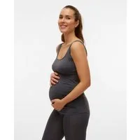 Mamalicious Umstandstop MLHEAL TANK TOP NOOS A. Materialmix, sehr figurbetont