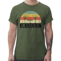 Shirtracer T-Shirt Rechenzentrum - schwarz Hobby Outfit