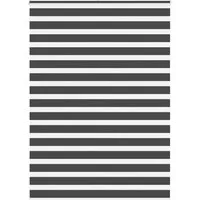 Rollo Doppelrollo Schwarz 160x200 cm Stoffbreite 155,9 cm Polyester, vidaXL