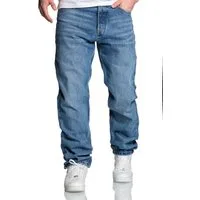 Amaci&Sons Weite Jeans BOX HILL 90s Baggy Jeans Herren 90s Denim Jeans Hose Straight Baggy