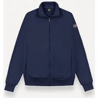 Colmar Sweatjacke MENS SWEATJACKET mit geripptem Stehkragen, aus Baumwolle, Regular Fit