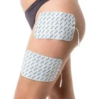 Axion Elektrodenpads passend zu Prorelax, Promed, axion - 18x11cm, 2mm Steckanschluss, 2 St.,selbstklebende TENS EMS Elektroden für TENS EMS Geräte