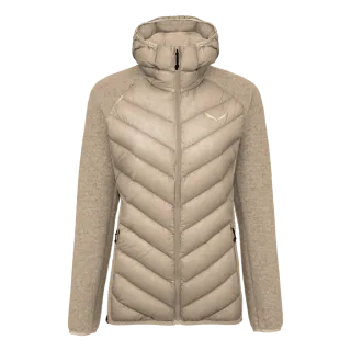SALEWA - Fanes Sarner Hybrid Daunenjacke Damen - Beige (Gr.44)