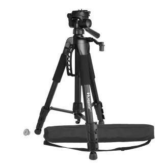 Huepar TPD14A 56-Inch Laser Level Tripod for Camera 44.1lb Load Capacity Aluminum with 3-Way Pan Head 1/4"-20 & 5/8"-11
