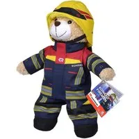 SIMBA Plüschfigur Plüsch Stofftier Rosenbauer Feuerwehr Plüschbär 30cm 108101001