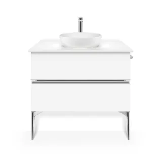 Duravit Tulum Waschtischarmatur TU1040002010 ohne Zugstangen-Ablaufgarnitur, Ausladung 155mm, chrom