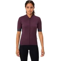 VAUDE Radtrikot Wo Kuro FZ Tricot II Kurzarm, atmungsaktiv, schnell trocknend, mit Rundhalsausschnitt