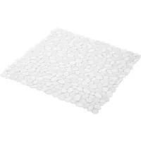 Sanixa Wanneneinlage Badewanneneinlage od. Duschmatte Transparent, Dusche Rutschfest Mit Saugnäpfen Badematte, 1-tlg., Wanneneinlage Duscheinlage Matte Wanne, Anti-Rutsch Matte Badewannenmatte