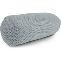 Amilian Nackenrolle 15x40 cm Nackenrollenbezug & Bettrolle - weiche Kissenrolle XXL, Kissen mit Bezug, Bettrolle mit abnehmbarem Bezug, abnehmbar, formstabil, waschbar 30°C