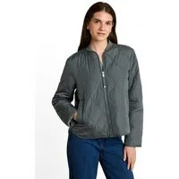 TOM TAILOR Steppjacke mit Blouson-Kragen und Reißverschluss