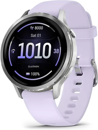 Garmin Venu 4 41mm silver/periwinkle