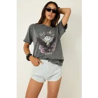 No Matter What T-Shirt Bedrucktes Oversize-T-Shirt