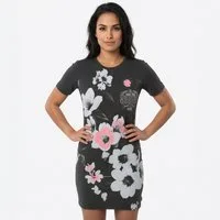 YAKUZA Shirtkleid Flowers
