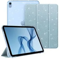 Fintie Tablet-Hülle für iPad 11. Generation 2025 (A16) 11 Zoll, iPad 10. Generation 2022 10.9 Zoll, Ultradünn Case mit transparenter Rückseite Abdeckung, Auto Schlaf/Wach