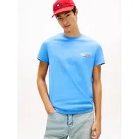 Tommy Jeans T-Shirt TJM SLIM FIT SIGN CHEST mit Markenprint