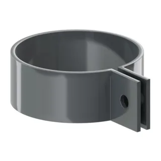 PVC Dachrinnen Rohrschelle | Ø 90 mm