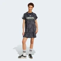 adidas Sportswear T-Shirt TIRO X COMMON GOAL MIT GRAFIK lockere Passform, länger geschnittene Ärmel, Allover-Print