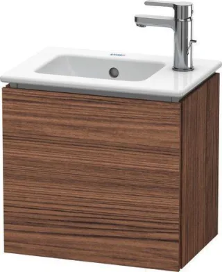 Duravit L-Cube Waschtischunterbau wandhängend Nussbaum dunkel Matt 420x294x400 mm - LC6272L2121 LC6272L2121