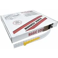 PROTEKTOR Profil Magic Corner Bewegungsfugenprofil (25m Rolle in weiß), Putzprofil Trockenbau für Wand- oder Deckenbereich nach DIN 18181