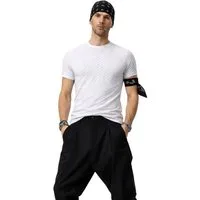 PHILIPP PLEIN T-Shirt Herren Multi Logo Slim fit Skull Tee mit Doppelnadelstich Säume Verpackt in einer box mit Python-Optik-Druck