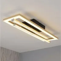 GLOBO LIGHTING LED Deckenleuchte, LED-Leuchtmittel fest verbaut, Neutralweiß, Deckenleuchte Designlampe Wohnzimmerleuchte LED beweglich