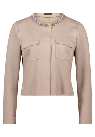Betty Barclay - Blazer-Jacke taupe - Gr. - 44