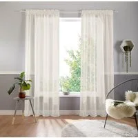 OTTO home Gardine Ari (1 St), Multifunktionsband, halbtransparent, Voile, Bestseller mit 4,5-Sterne-Bewertung