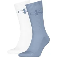 Calvin Klein Jeans Socken CKJ MEN SOCK 2P MONOGRAM (2-Paar, 2 Paar) mit verstärkter Ferse, komfortable Frotteesohle