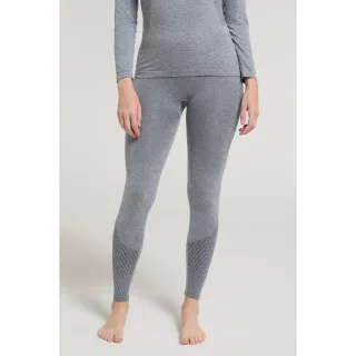 Mountain Warehouse - "Off Piste II" Thermo-Leggings für Damen (Hellgrau)