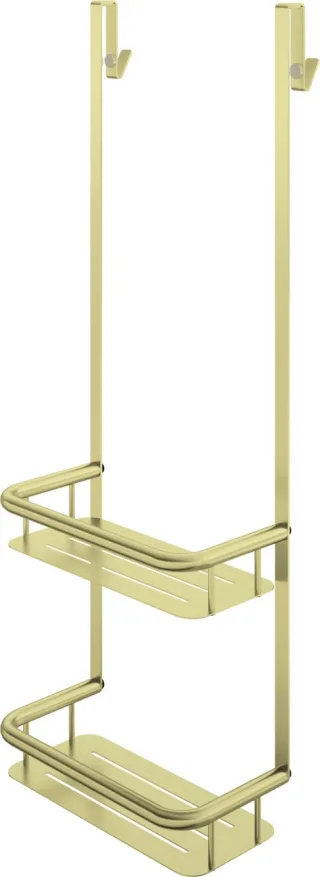 Neuesbad Serie 600 Hängeregal für Duschkabine, gold gebürstet NB1DEADI_R54K1