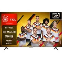TCL 65Q6CX1 Mini-LED-Fernseher (164 cm/65 Zoll, 4K Ultra HD, Smart-TV, Google TV, 4K Multi-HDR Dolby Vision, 144Hz, ONKYO Dolby Atmos, Apple Airplay 2)