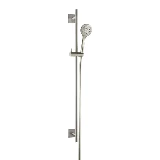 Herzbach spa ix Wannen-Set 90 eckig 70 hb 100 multi, Edelstahl matt gebürstet, 17.922800.2.09 17.922800.2.09