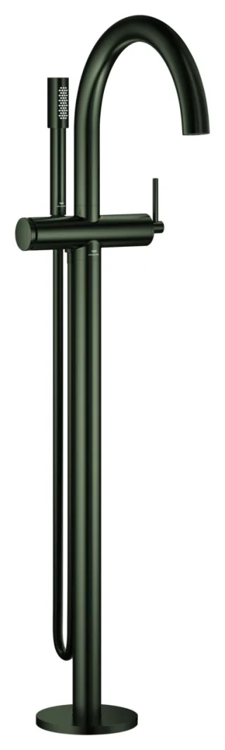 GROHE Wannenbatterie Atrio 24368 Bodenmontage satin graphite, 24368MG0 24368MG0