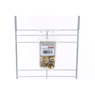 ELMAG Schlauchtülle mit Überwurfmutter IG 1/2, 6 mm, Messing 2 Stück - 46075