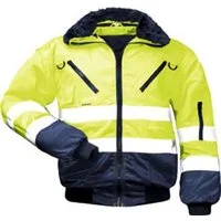 Norway Schutzjacke GUNNAR Warnschutz - Pilot - Jacke NORWAY Tex-Protector, Gelb/Marine, G