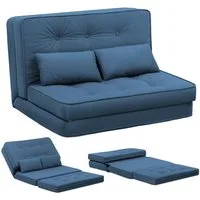 COMHOMA Kindersofa Schlafsofa Bodensofa Klappbar Bodensessel mit Schlaffunktion bettsofa