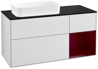 Villeroy & Boch Waschtischunterschrank Finion G28 1200x603x501mm Bel.. WT li, G282HBMT G282HBMT
