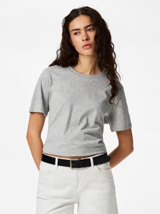 PIECES - PCNADY LEATHER JEANS BELT NOOS Black - Gr. - 85