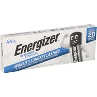 Energizer 10x Energizer Ultimate Batterie Lithium LR06 1.5V AA Batterie