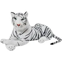 BRUBAKER Kuscheltier Liegender Tiger 45 cm lebensecht (1-St., König des Dschungels), Stofftier Plüschtier