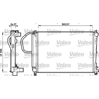 Valeo Motork?hler Chrysler Voyager 4