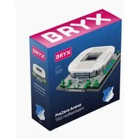 BRYX PreZero Arena TSG Hoffenheim Konstruktionsspielsteine, (529 St), Stadionmodell mit 529 Teilen