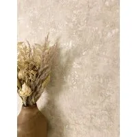 Newroom Vliestapete Kehda Beige Tapete Betonoptik Beton,Zement,Metallic, Beige Tapete Modern Beton - Betonwand Glanztapete Creme Industrial Glamour Zement Metallic für Wohnzimmer Schlafzimmer Küche, Betonwand