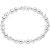 Bruno Banani Armband Schmuck Geschenk flexibler Armschmuck, mit Achat und Muschelkernperle
