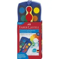 Faber-Castell Farbkasten Faber-Castell Connector Farbkasten - 24 Farben - blau