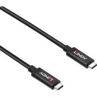 USB 3.2 Gen 2 Aktivkabel, USB-C Stecker > USB-C Stecker schwarz, 5 Meter, PD, Laden mit bis zu 60 Watt