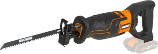 Worx Akku-Säbelsäge "WX500.9" Hublänge 20 mm, variable Geschwindigkeit, ohne Akku & Ladegerät